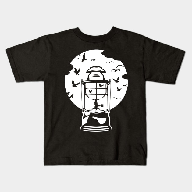 Storm Lantern Kids T-Shirt by mailboxdisco